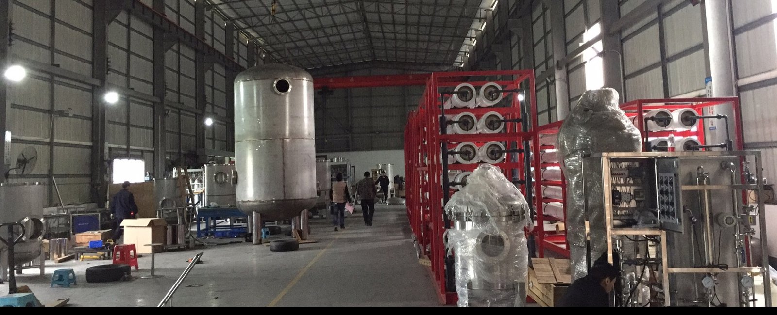 ASTERFIL factory production floor for industrial liquid filtration OEM ODM manufacturing